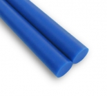 Polietilén rúd kék Ø 30x1000 mm, SOLIDUR 1000